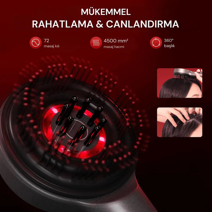 DoktorMedikal™ LazerScalp Pro Masaj Fırçası