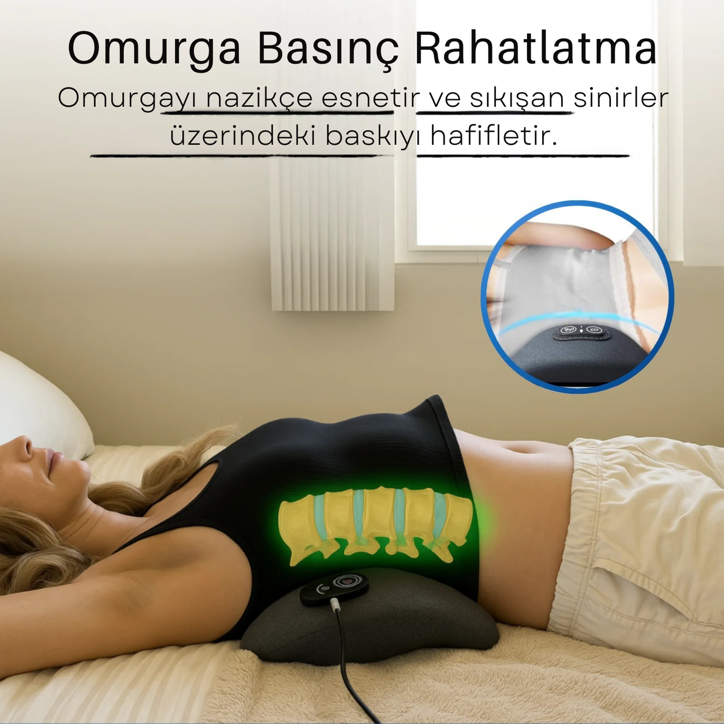 DoktorMedikal™ OrtoFlex Siyatik & Bel Masaj Aleti