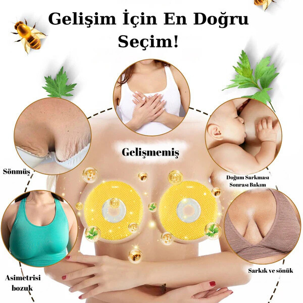 Doktor Medikal™ Kollajen Göğüs Büyütme Bandı