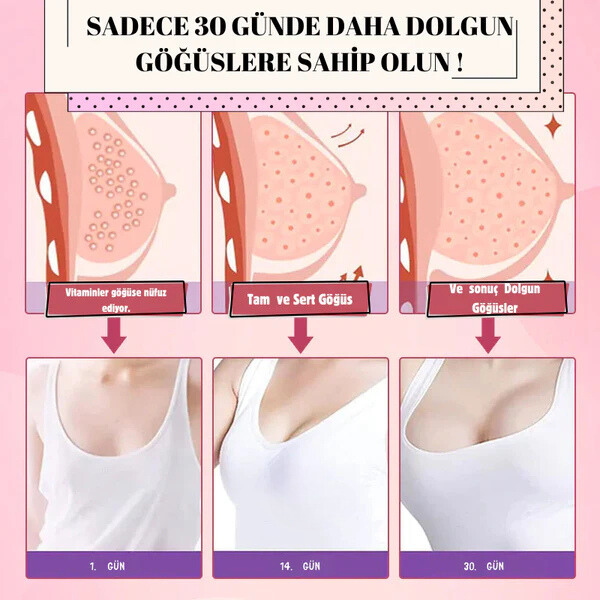 Doktor Medikal™ Kollajen Göğüs Büyütme Bandı