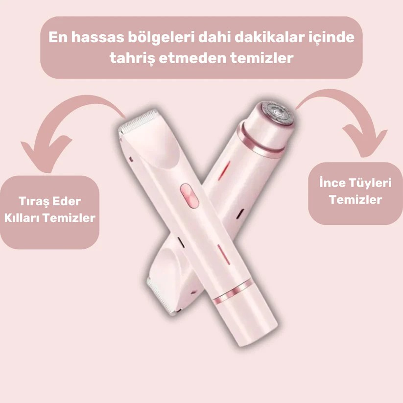 DoktorMedikal™ 2'si 1 Arada Tıraş Makinası