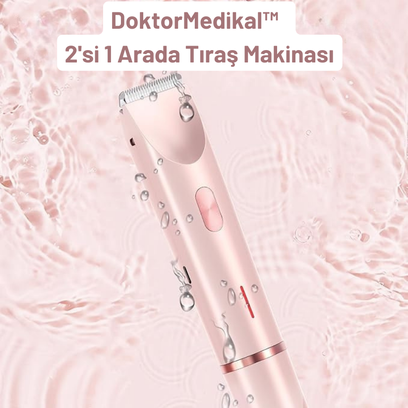 DoktorMedikal™ 2'si 1 Arada Tıraş Makinası