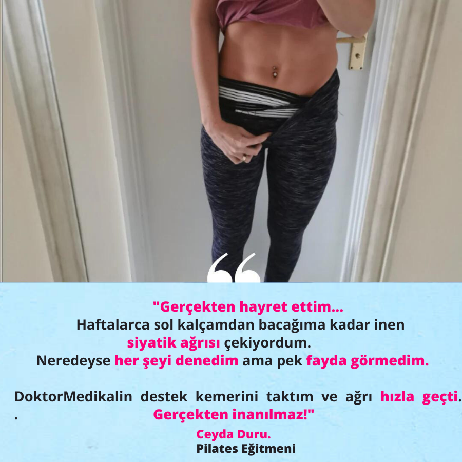 DoktorMedikal Siyatik Bel Kemeri