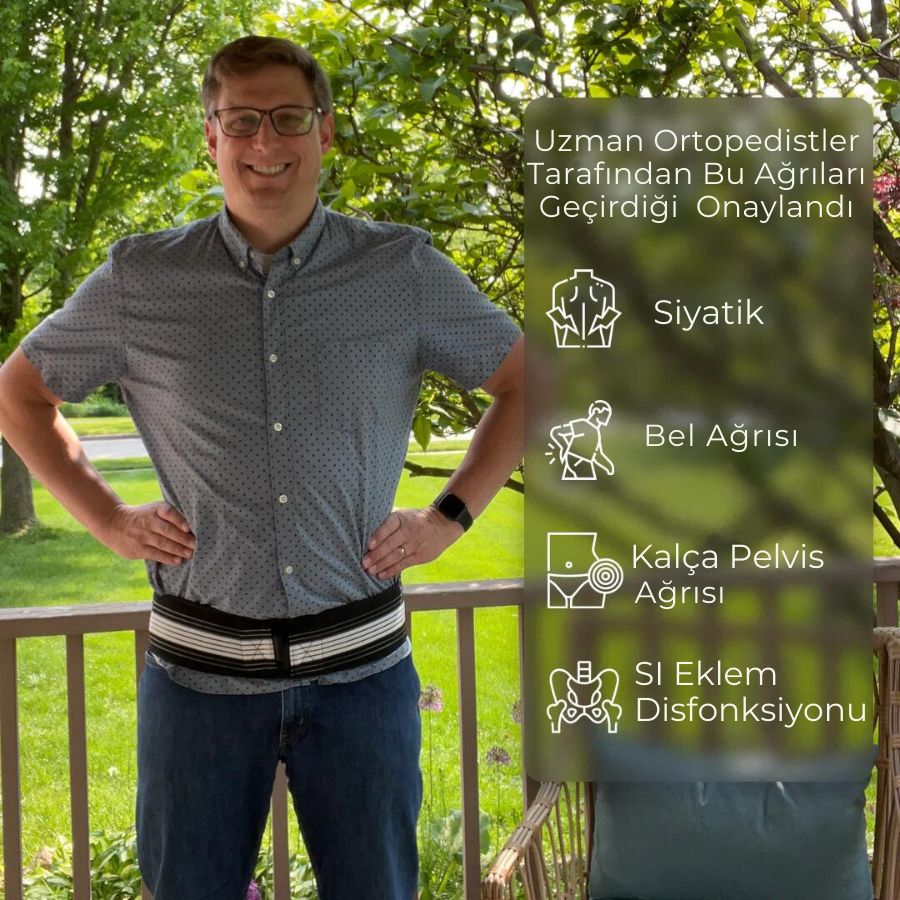 DoktorMedikal Siyatik Bel Kemeri