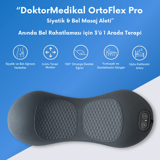 DoktorMedikal™ OrtoFlex Siyatik & Bel Masaj Aleti