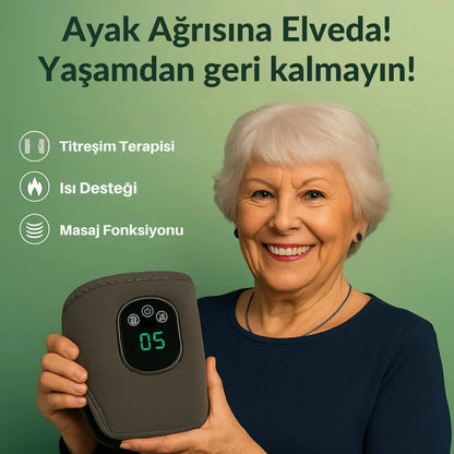 Doktormedikal™ Ayak Ağrısı Giderici 3’ü 1 Arada Terapi Cihazı