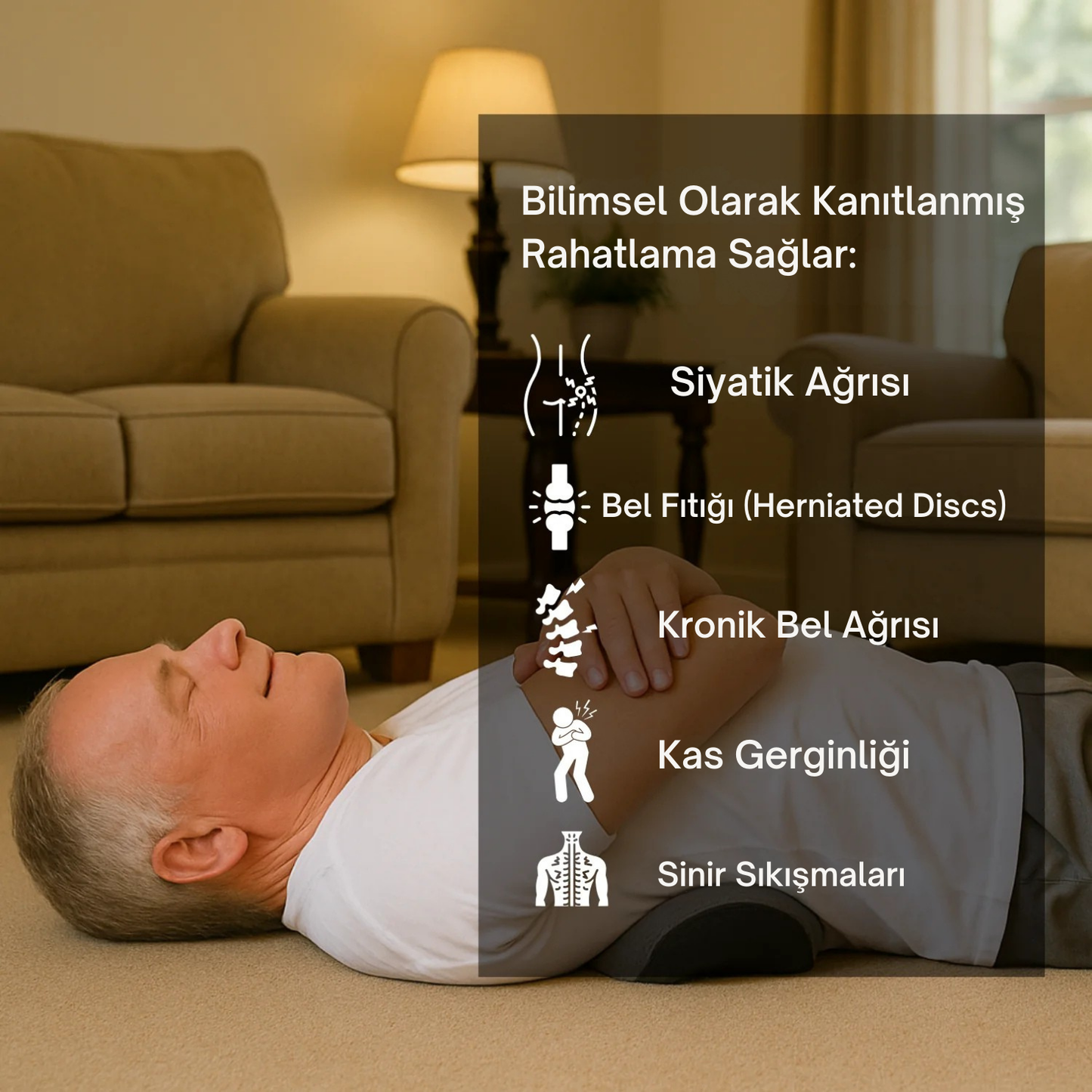 DoktorMedikal™ OrtoFlex Siyatik & Bel Masaj Aleti
