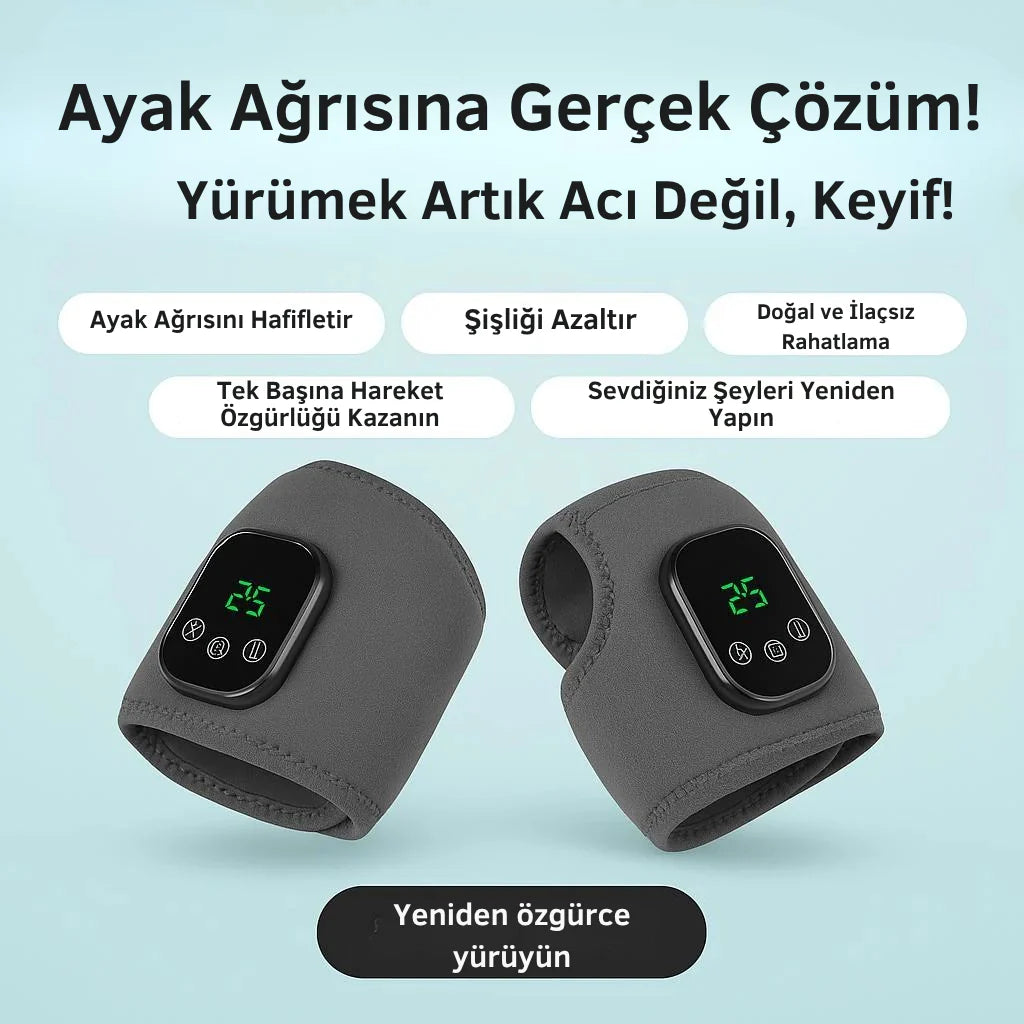 Doktormedikal™ Ayak Ağrısı Giderici 3’ü 1 Arada Terapi Cihazı