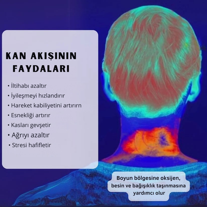DoktorMedikal™ - Boyun Masaj Aleti 2.0  (Isı + EMS + Boyun Çekme Teknolojisi)