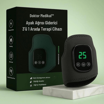 Doktormedikal™ Ayak Ağrısı Giderici 3’ü 1 Arada Terapi Cihazı