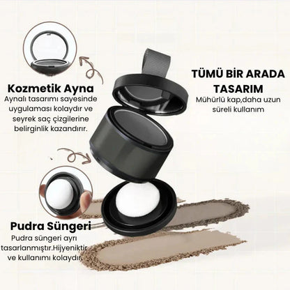 DoktorMedikal Root'd™ Saç Kök Güçlendirici Kapatıcı Pudra (48 Saat Kalıcı Etki)